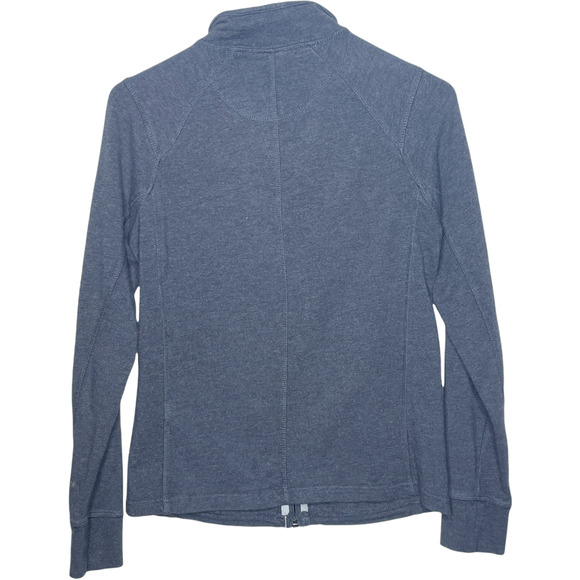 Kenneth Cole Reaction Gray Fitted Full Zip Sweatshirt Jacket Women's Size Small - Picture 2 of 5